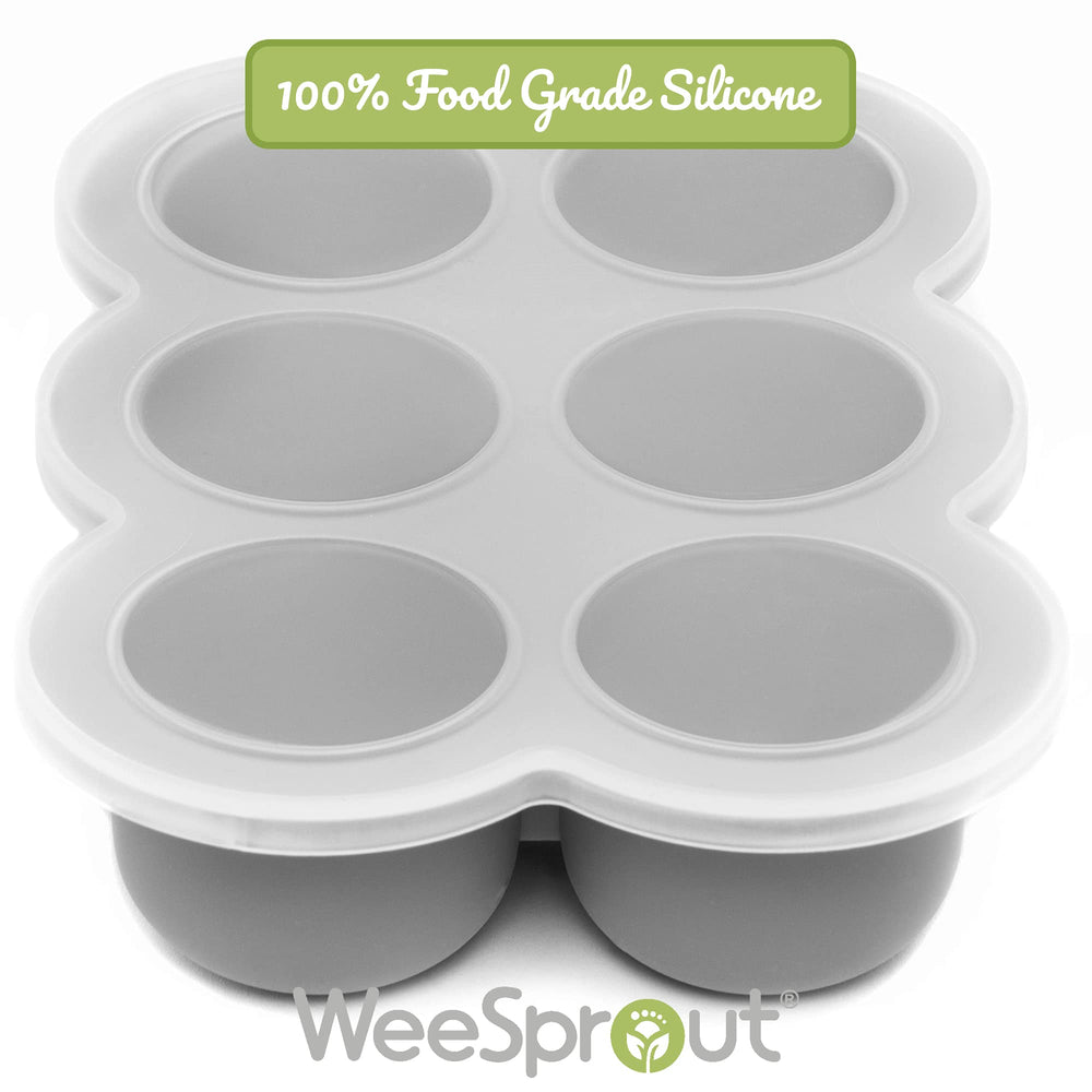 WeeSprout tray being washed in dishwasher highlights quick, effortless cleanup.