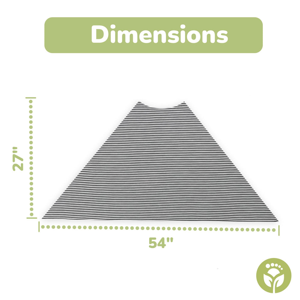 WeeSprout nursing cover is machine washable and dryer safe for quick cleanup.
