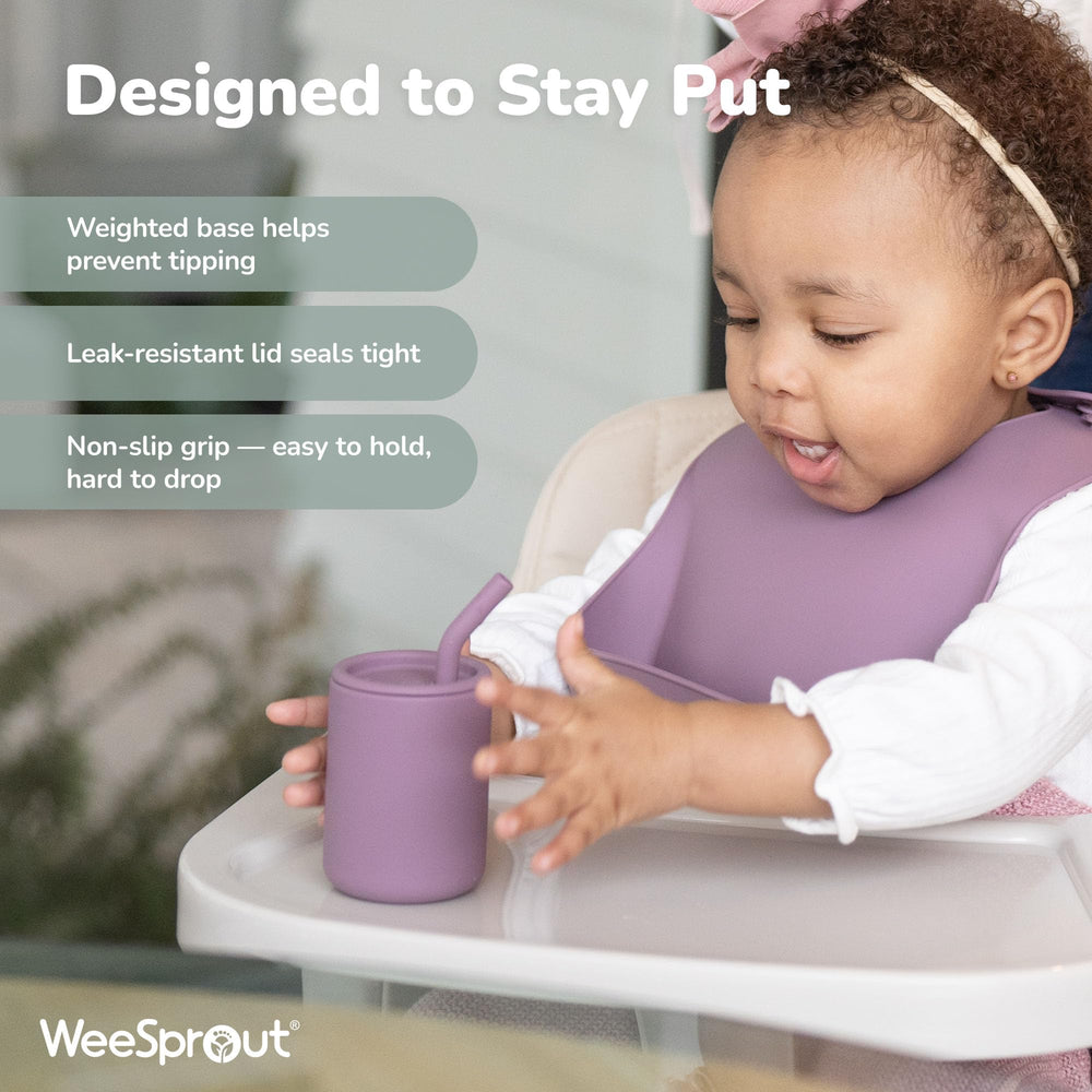 WeeSprout measurement markings help track daily intake for growing kids