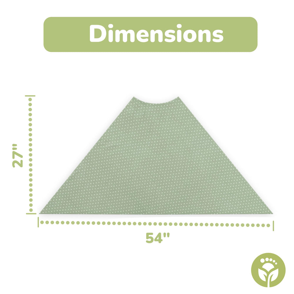 WeeSprout nursing cover is machine-washable and dryer-safe for easy cleanup.