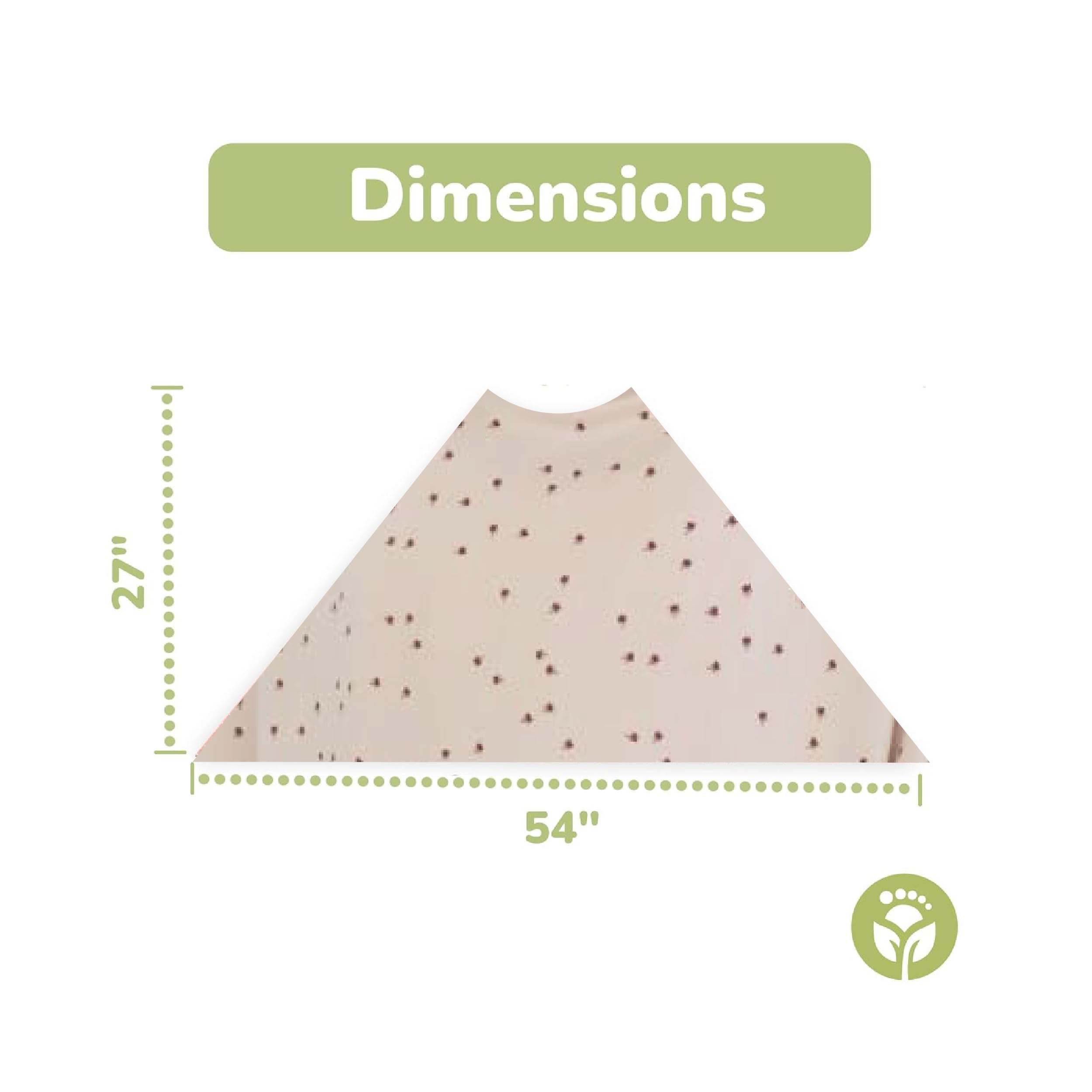 WeeSprout nursing cover machine-washable and dryer-safe for quick cleanup.