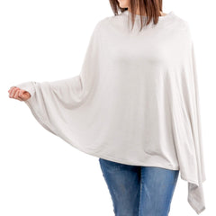 WeeSprout nursing cover in public setting showing discreet privacy for feeding.