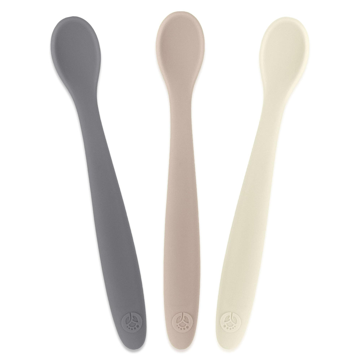 WeeSprout silicone baby spoons with soft-tip offer gentle gum care during self-feeding.