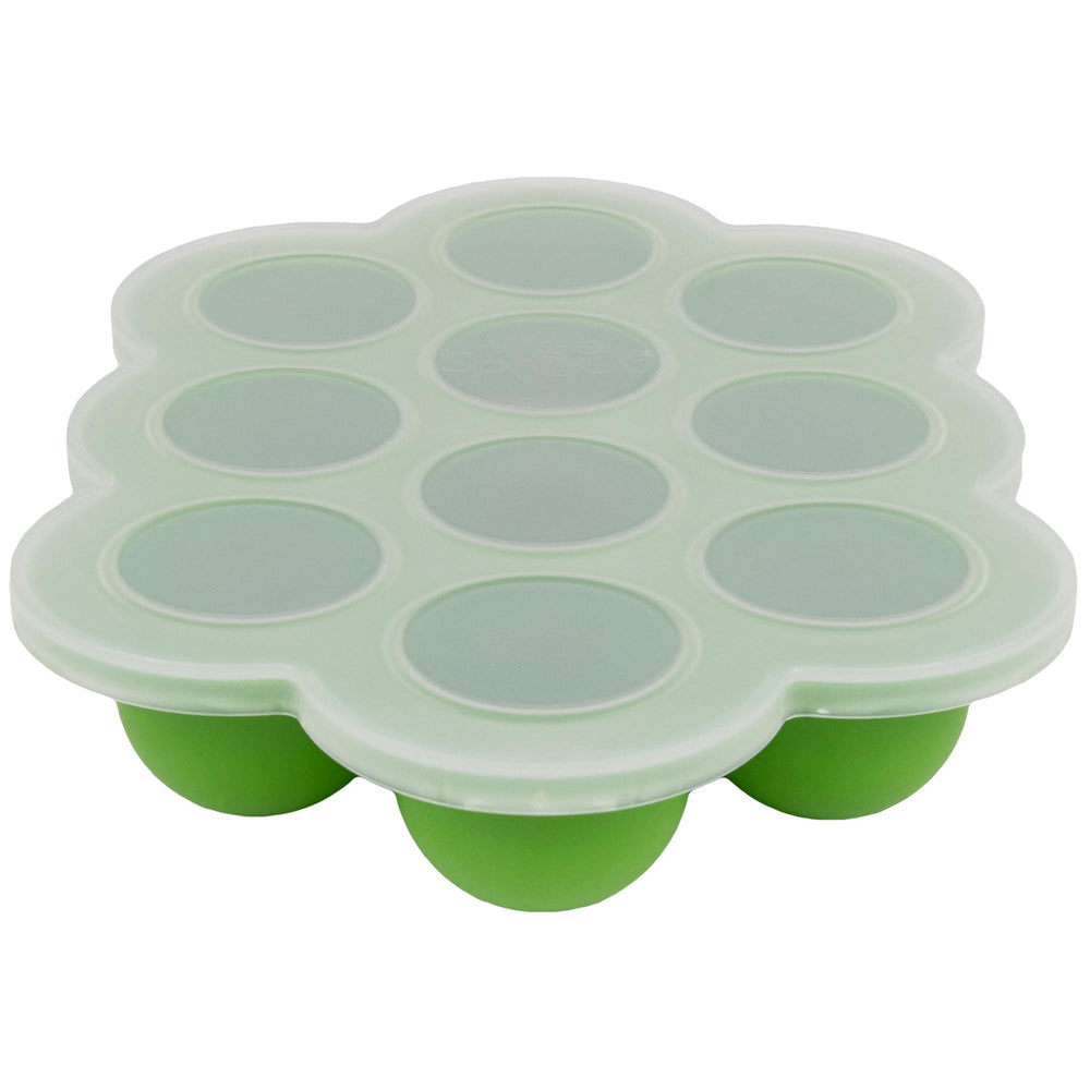 WeeSprout silicone freezer tray top view ideal for batch baby food prep