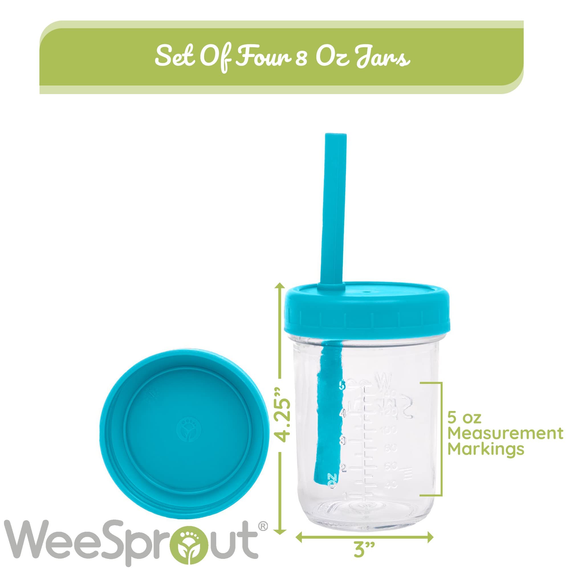 WeeSprout silicone sleeves image emphasizes drop-resistance and clear viewing windows.