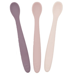 WeeSprout silicone spoons soft-tip for gentle gums during stage 1 feeding.