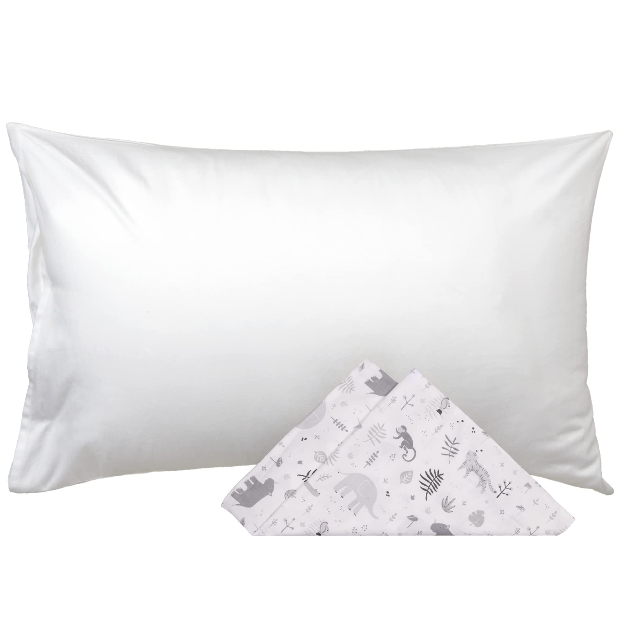 WeeSprout toddler pillow with low-profile design supporting neck alignment
