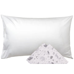 WeeSprout toddler pillow with low-profile design supporting neck alignment