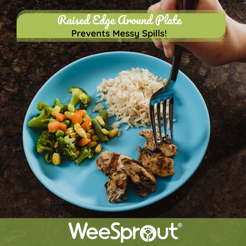 WeeSprout unbreakable plates tested to withstand drops.