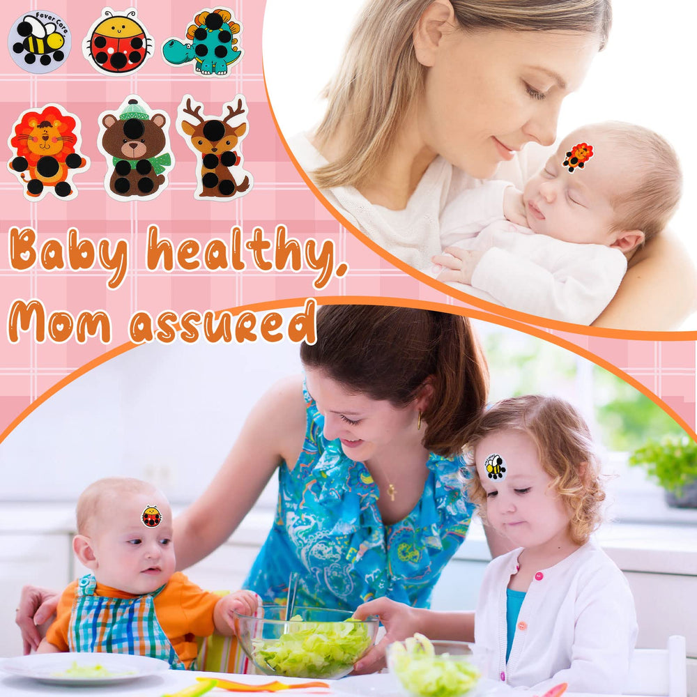 Discreet forehead monitoring patches for ongoing comfort and care.