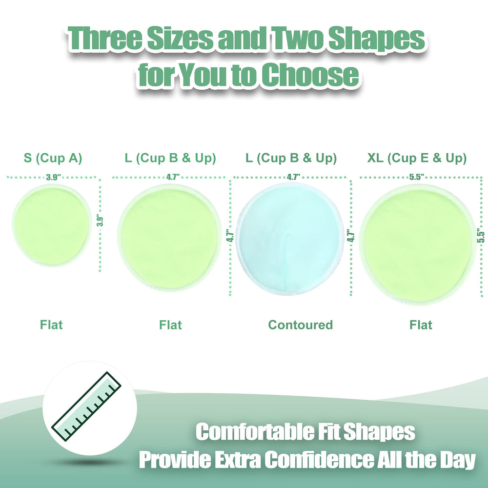 Wegreeco nursing pads laundry bag image highlights convenient washing and organization.