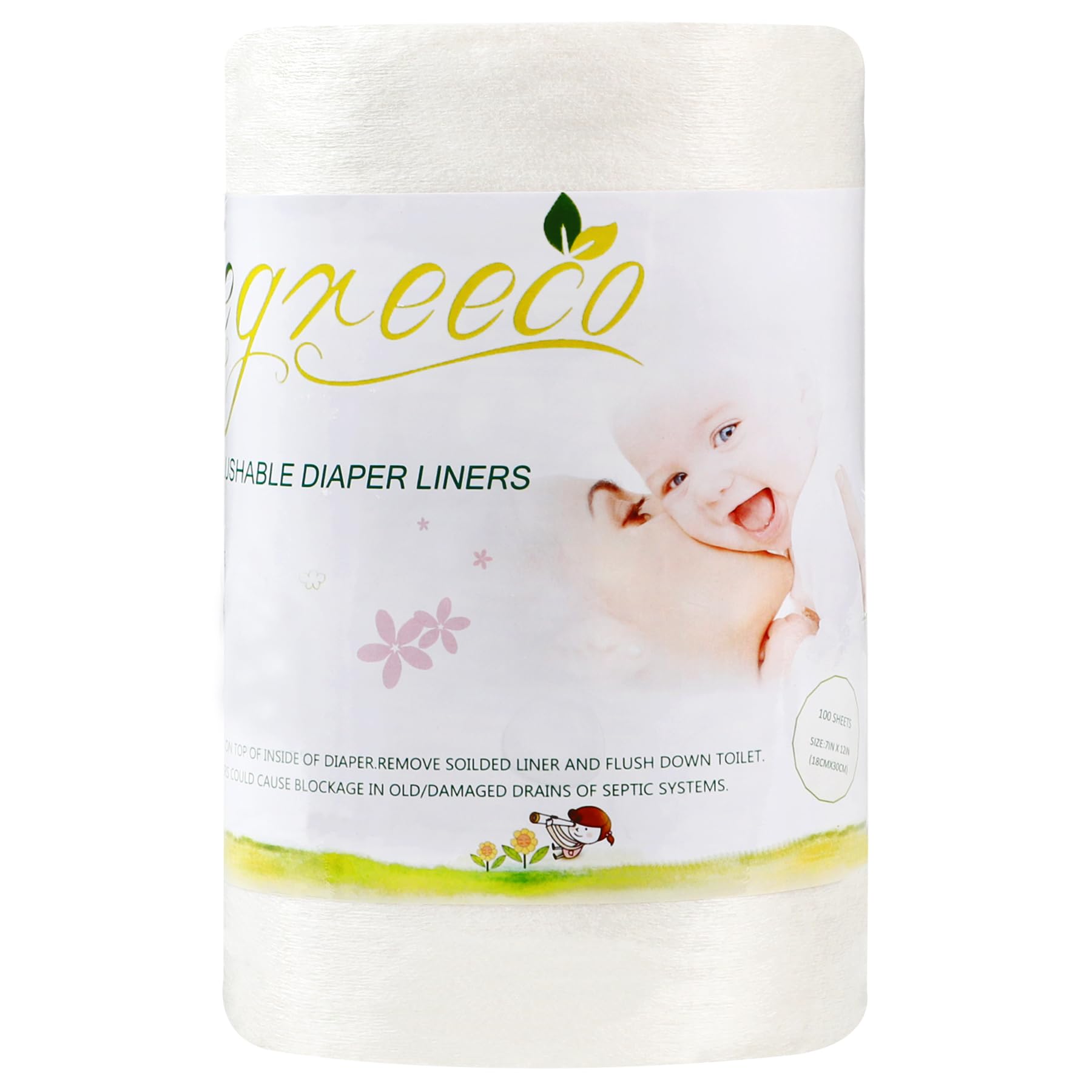 Wegreeco unscented liners ready for travel-friendly diaper changes on the go.