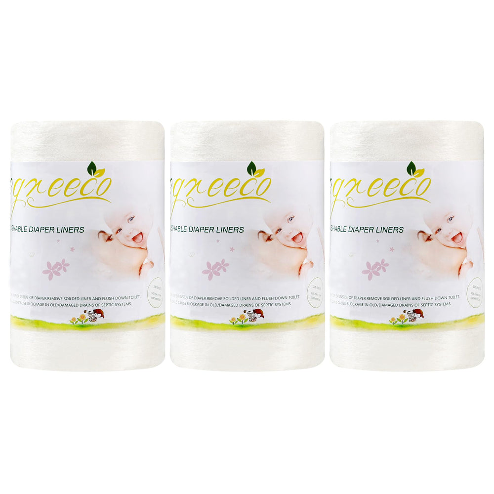 wegreeco unscented diaper liner fragrance free suitable for sensitive environments.
