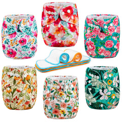Wegreeco 4-layer-inserts highlight strong absorbency for day-long diapering.