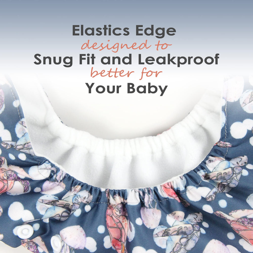 Wegreeco absorbent inserts wick moisture for drier, happier baby sessions.