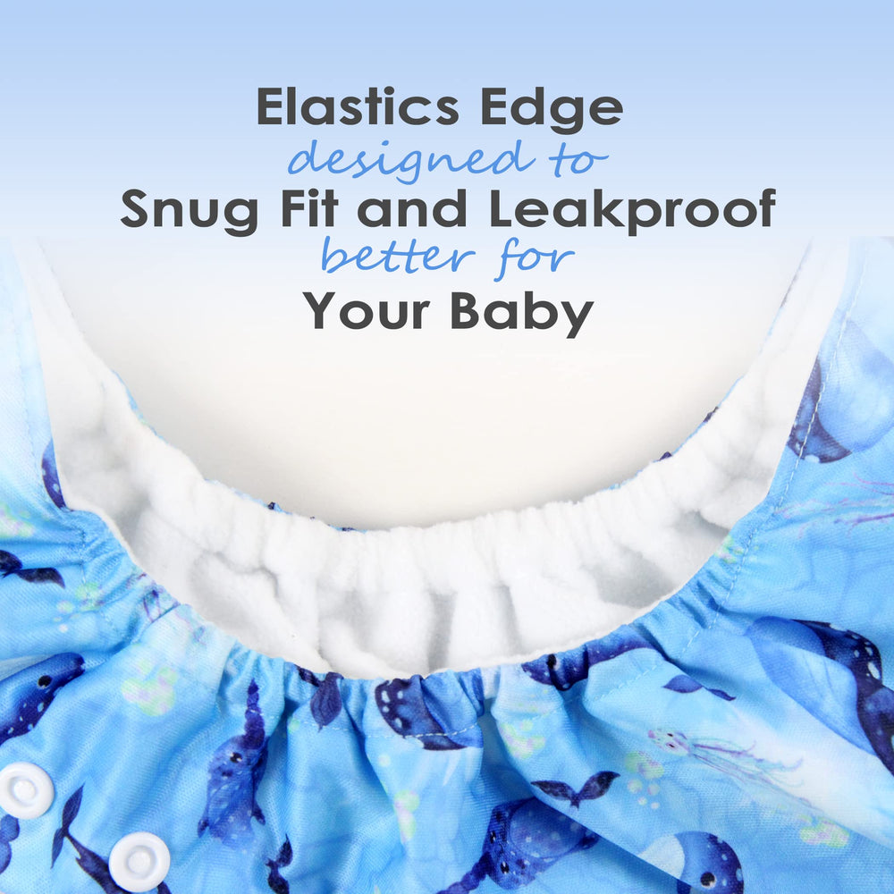 Wegreeco adjustable snaps show four rows to grow with baby