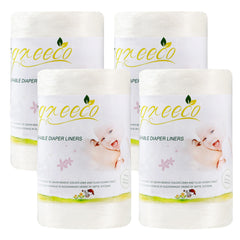 Wegreeco cloth diaper liner unscented roll 1 — soft sheets for gentle skin contact