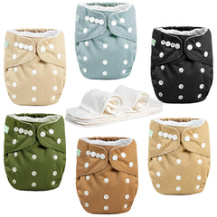 Wegreeco inserts 6-pack provides quick absorption while staying breathable.