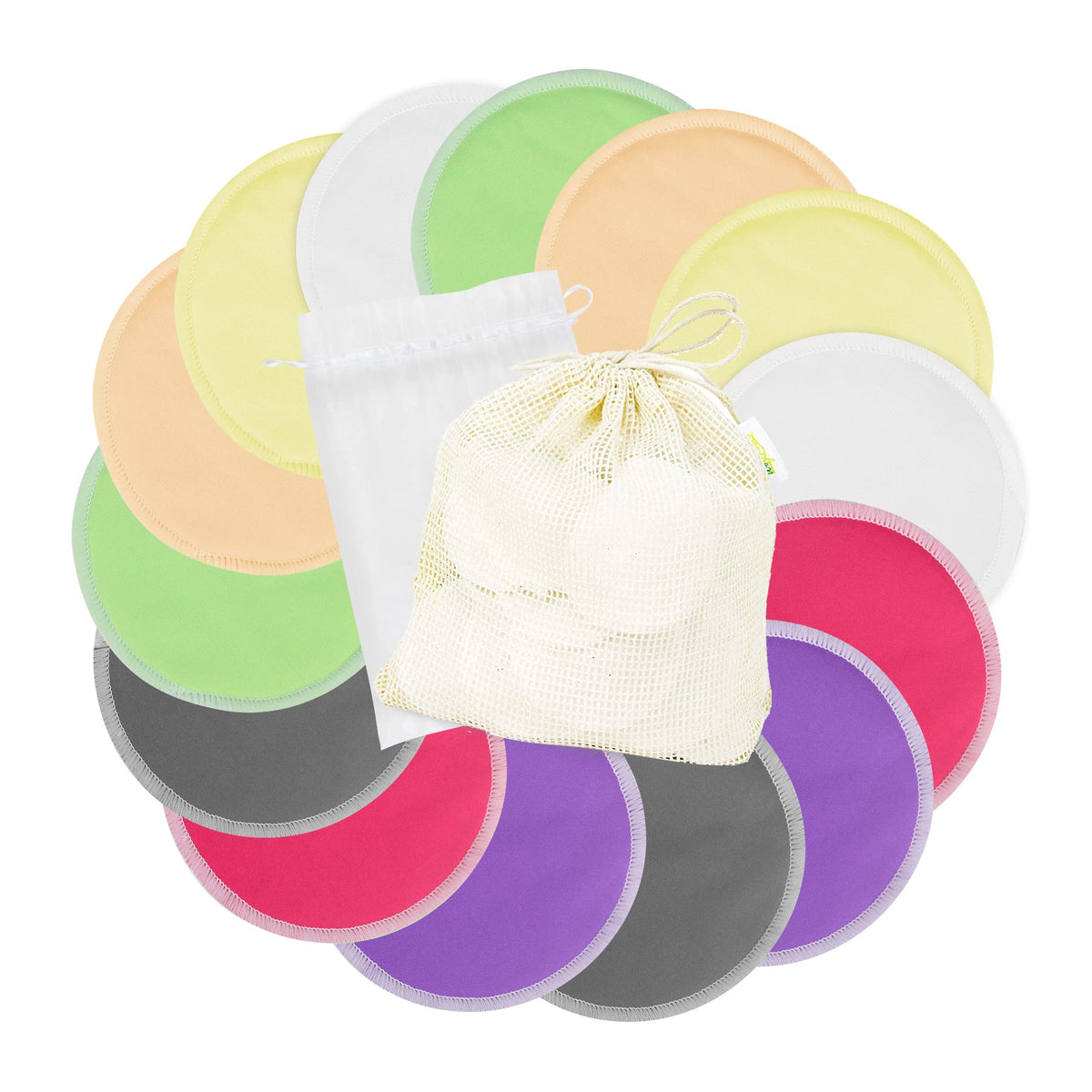 Wegreeco nursing pads 14pack closeup highlights soft comfort and absorbency