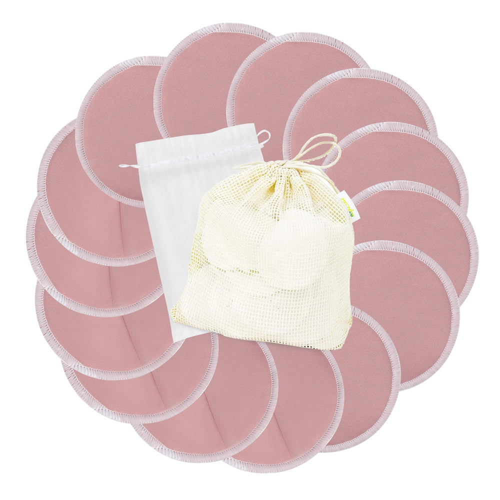 Wegreeco nursing pads contoured design closeup shows discreet comfort and reliable leak protection.