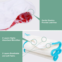 Wegreeco breathable PUL outer with leg gusset to help prevent leaks.