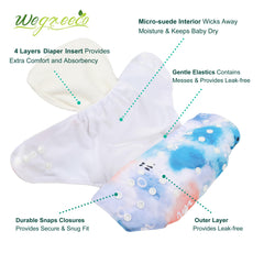 wegreeco wet bag keeps soiled items secure while traveling