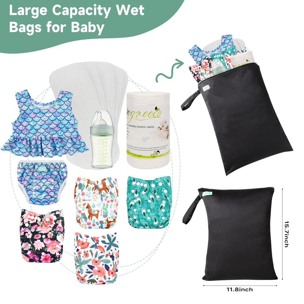 Wegreeco leakproof zipper seals moisture and odors effectively