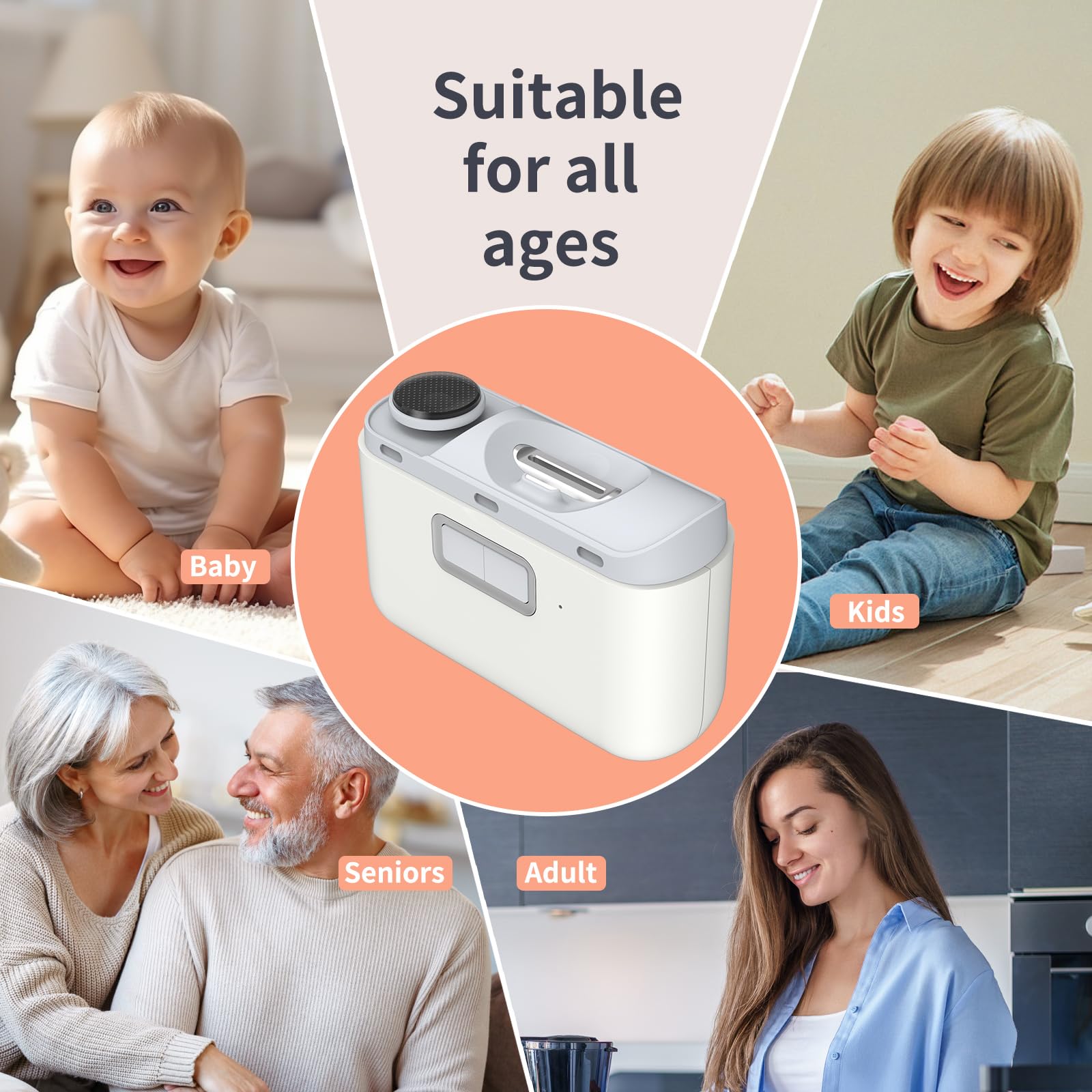 WEIHUINET USB-rechargeable design powers up conveniently