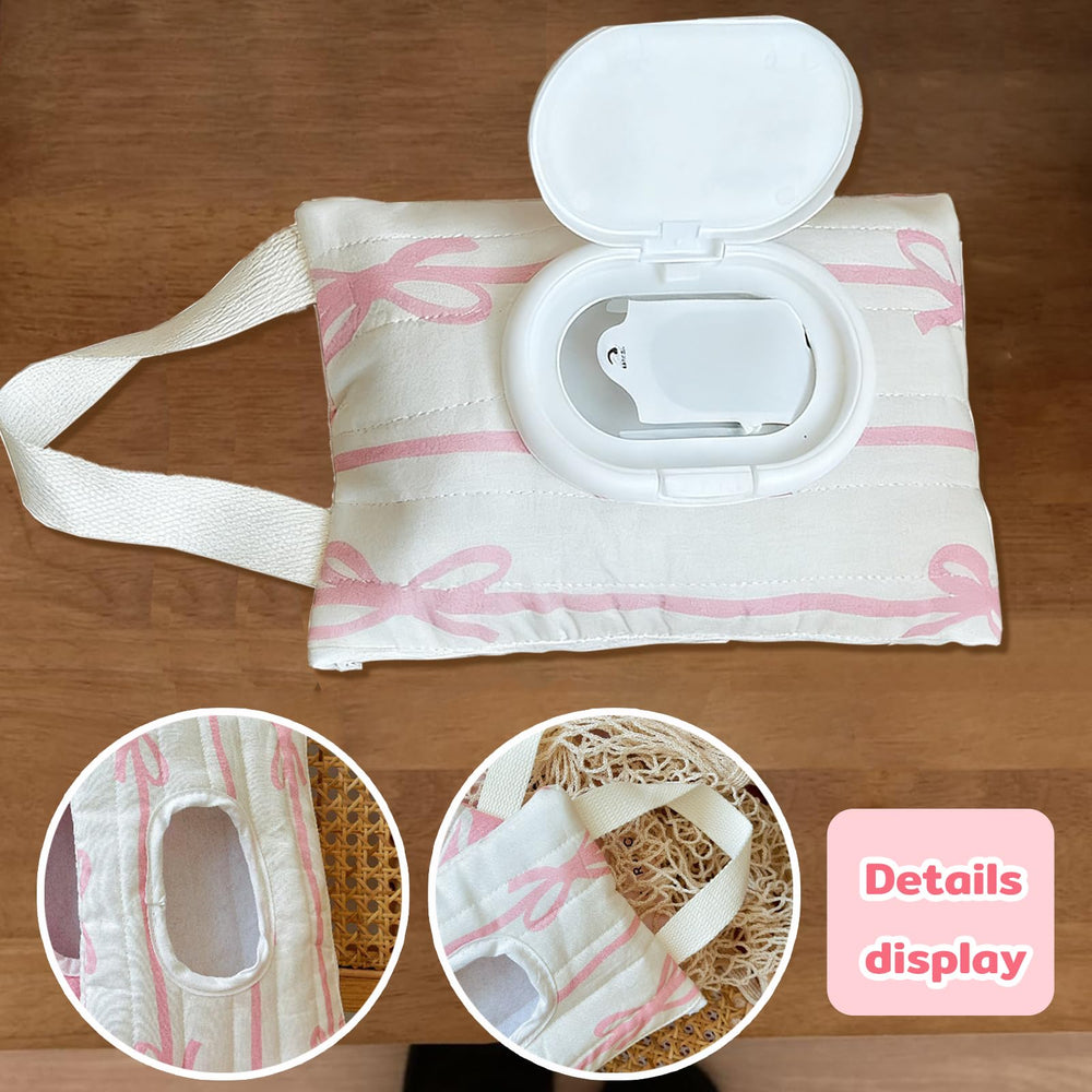 WEIMU dispenser pink cotton material blends softness with daily durability