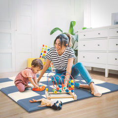 Weizzer Toys colorful tummy-time mat encouraging exploration and motor skill practice.