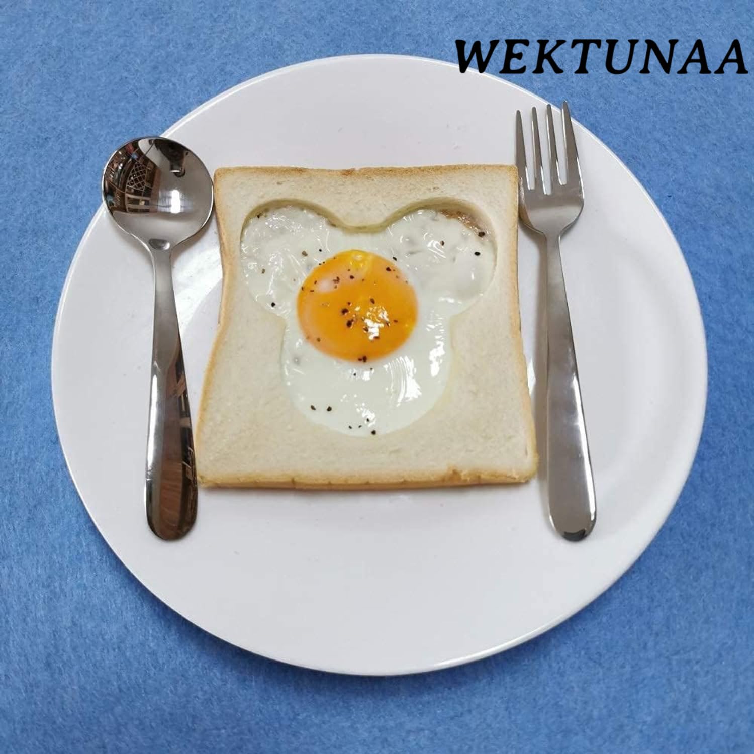 WEKTUNAA 6.2-inch fork highlighted as age-appropriate size for toddlers and juniors.