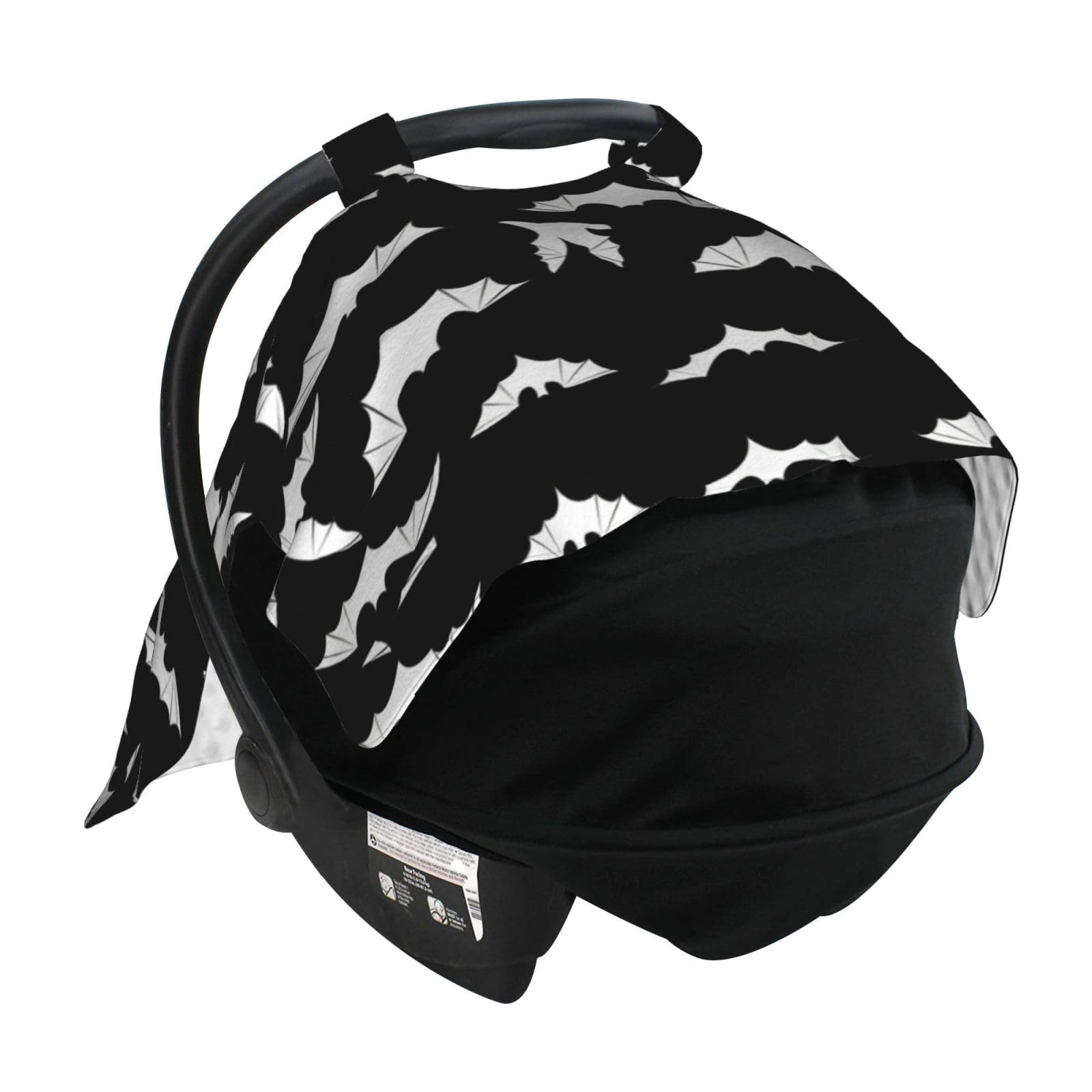 WELBB Halloween Bat cover supports multipurpose use for feeding and travel