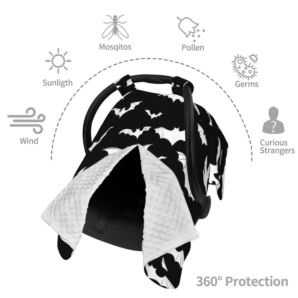 WELBB Halloween Bat cover privacy feature blocks wind and glare
