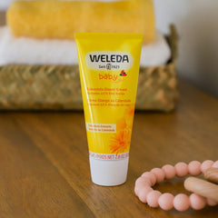 Weleda Baby Calendula Diaper Cream almond oil drops signal nourishing barrier support
