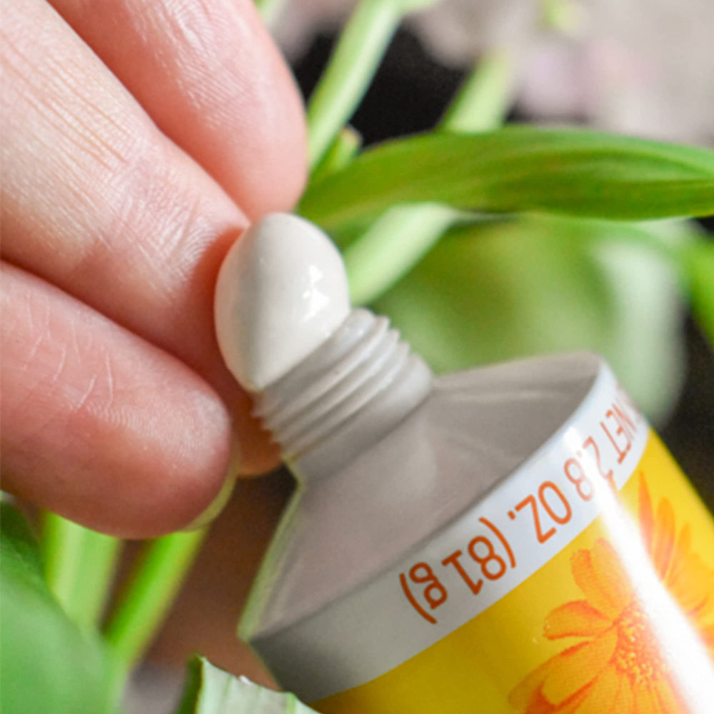 Weleda Baby Calendula Diaper Cream application demonstrates gentle moisture shield