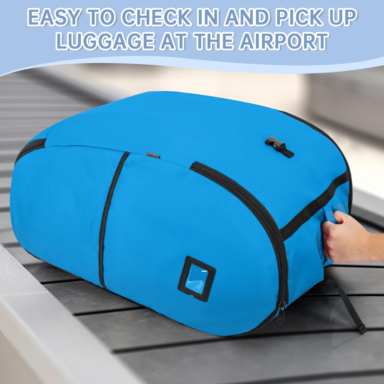 WELIDAY ideal for gate-checking a stroller during air travel
