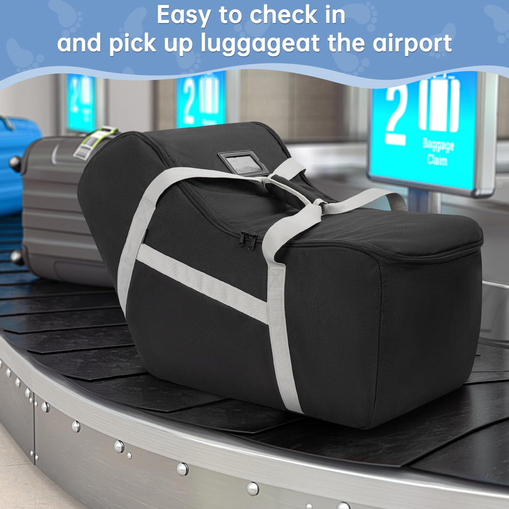 WELIDAY business card slot for quick identification at baggage carousel