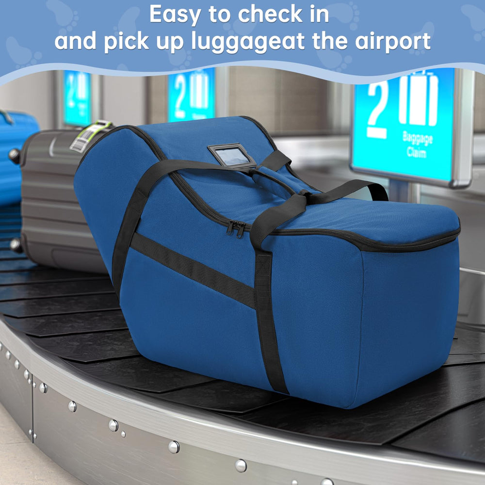 WELIDAY business card slot helps locate belongings at baggage carousel