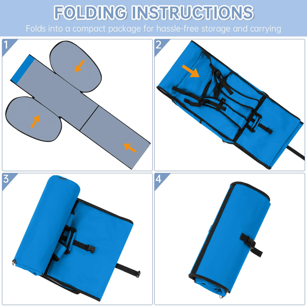 WELIDAY durable waterproof tear-resistant fabric protects contents