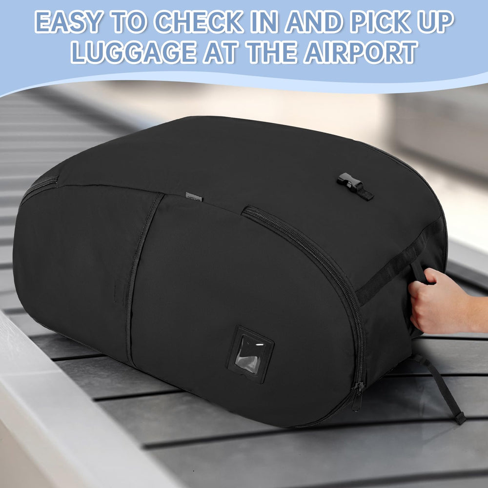 WELIDAY ID card slot for fast baggage identification at gates.