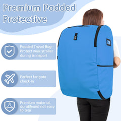 WELIDAY top handles and padded shoulder straps for easy carry