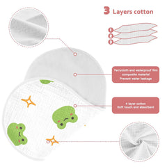 WELLDAY burp cloths top-stitching craftsmanship for durable everyday use