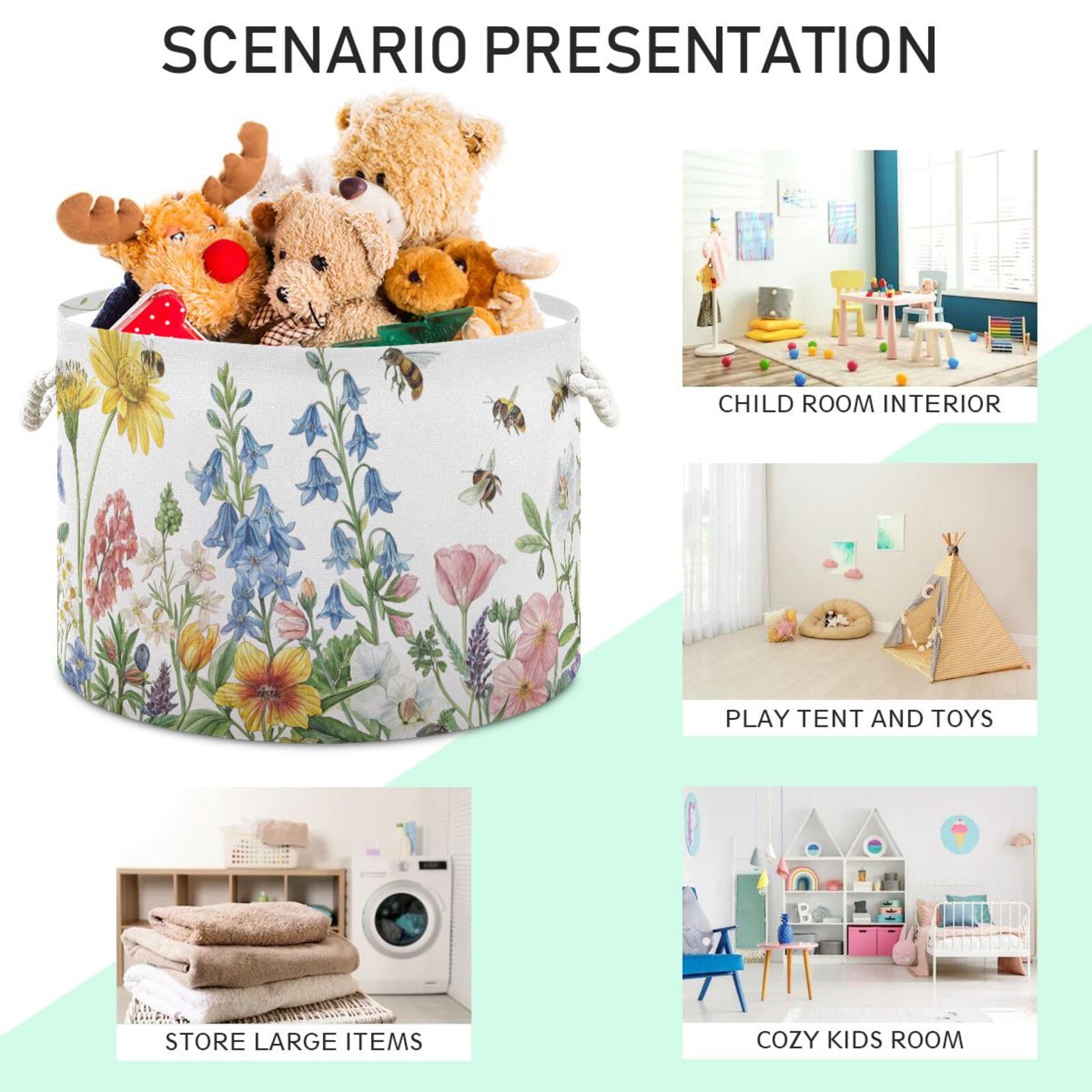WELLDAY multifunctional storage ideas illustrate versatile home use.
