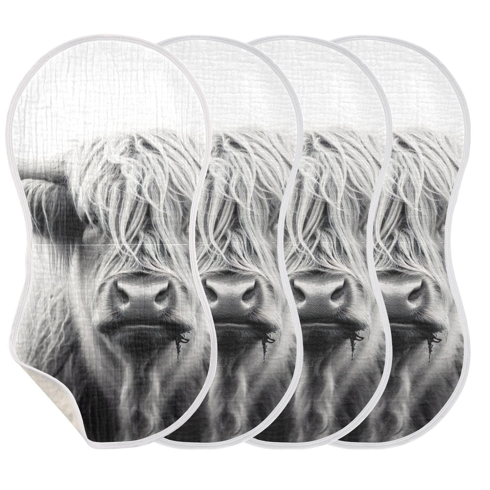 WELLDAY burp cloths 22x11 inches provide full shoulder coverage