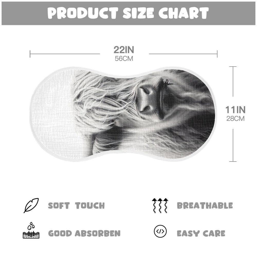 WELLDAY burp cloth bottom TPU layer guards clothing