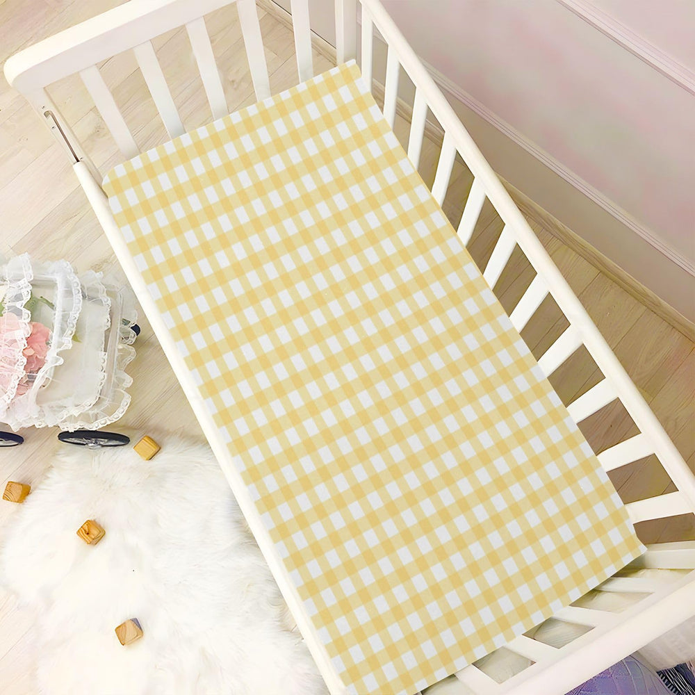 WELLDAY mini crib sheet designed for small bassinet or pack 'n play use.