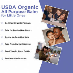 Wellements balm packaging shows USDA Organic and Non-GMO verified