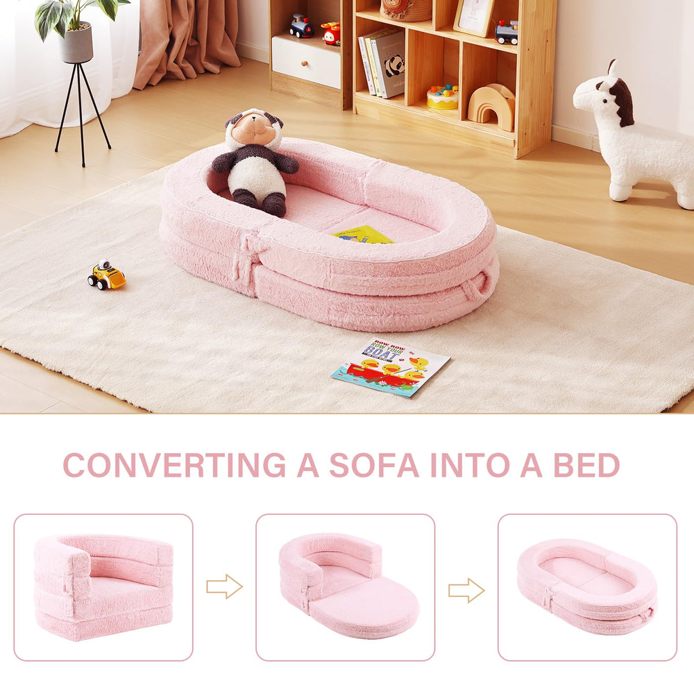 Welnow Toddler Bed high-density-foam-closeup emphasizes durable support for active kids.