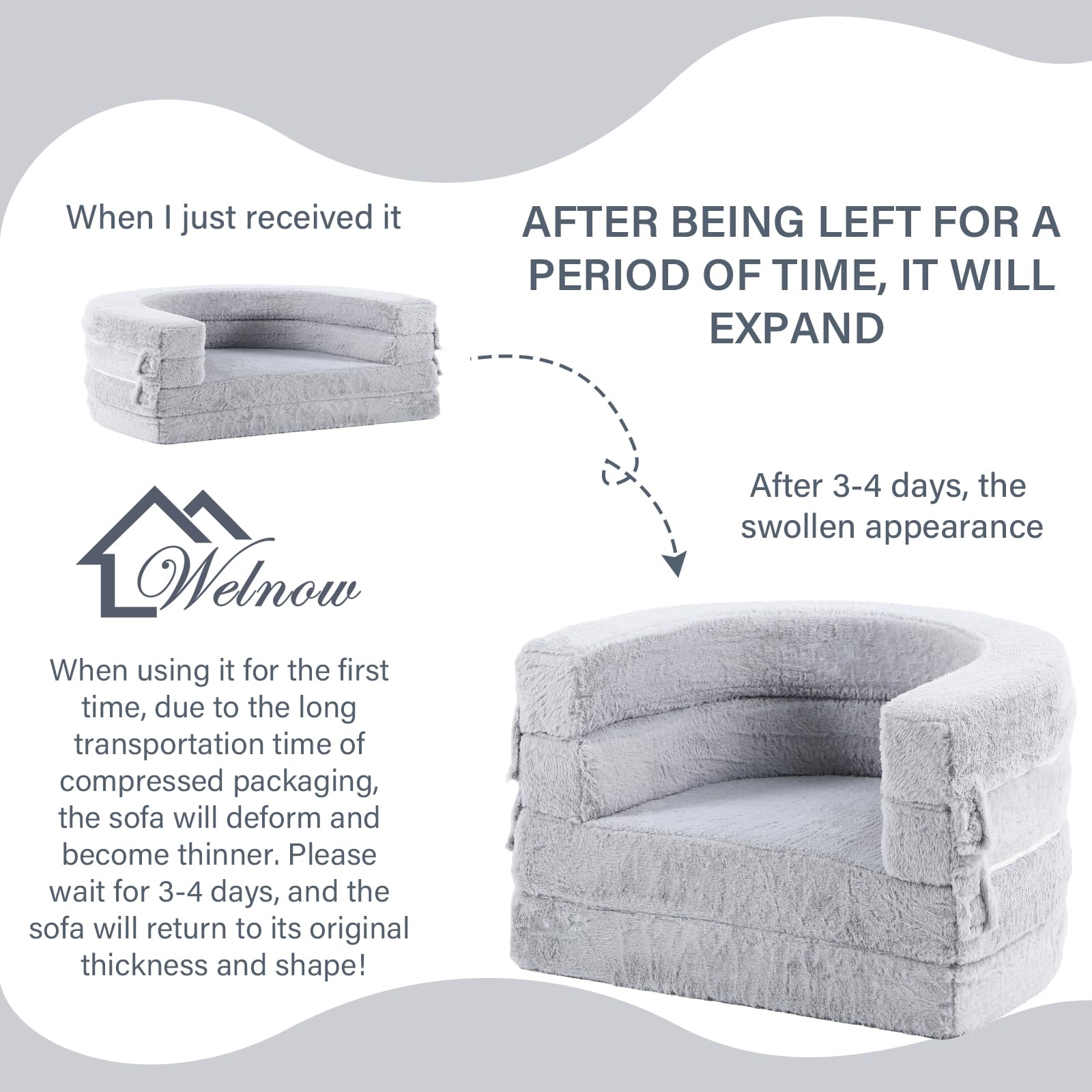 Welnow secure zippers and Velcro ensure stable configurations