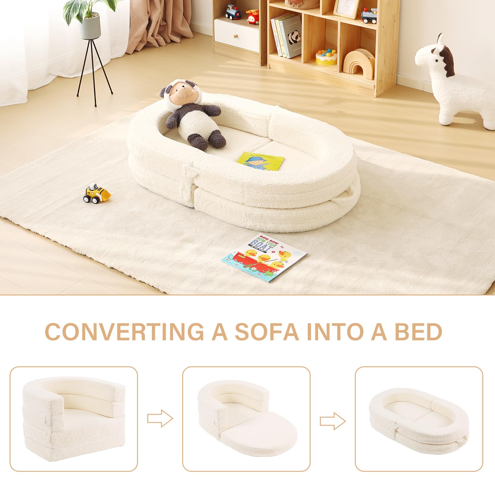 Welnow Travel Toddler Bed as a portable baby lounger for travel.